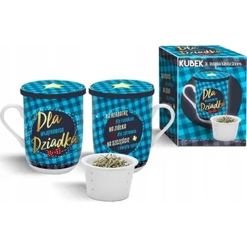 Hrnek Mondex Hrnek s louhovacím sítkem, porcelán, 300 ml