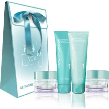 Kosmetická sada Germaine de Capuccini Purexpert Set - Hydro-matující gel-krém 50 ml + čisticí zmatňující pěna 125 ml Dárková sada