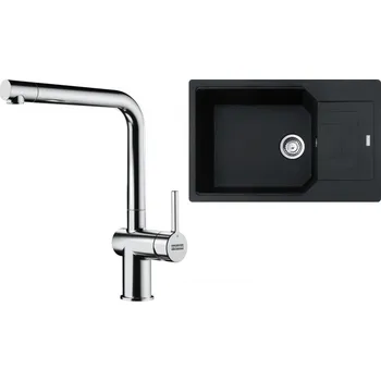 Set RS Franke UBG 611-78 BB + Franke FN 6100 Active New (sahara + chrom)