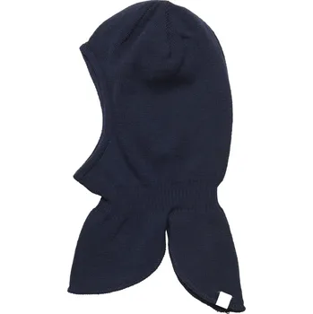 Kojenecká čepice COLOR KIDS DĚTSKÁ KUKLA COLOR KIDS, WINDSTOP MERINO, TOTAL ECLIPSE Velikost: O/50