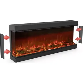 Dekorativní panely, elektrický krb Astro 850