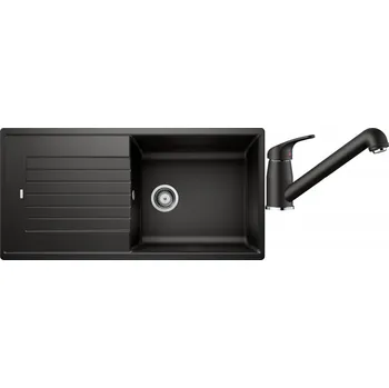 Granitový dřez Set 12-B Blanco Zia XL 6 S + Blanco Daras-S (bílá + bílá)