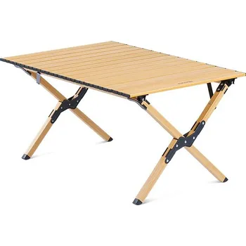 kempingový stůl Naturehike rolovací hliníkový stolek 3,8 kg (Velikost M pro 2-3 osoby)