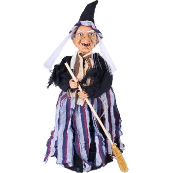 Party dekorace TifanTEX - Ježibaba s koštětem 50cm