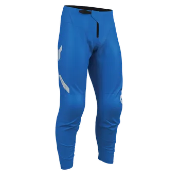 Moto kalhoty Dětské motokrosové kalhoty THOR RIDEMODE RACEWEAR MENACE barva modrá/bílá (oblečení pro malé závodníky )