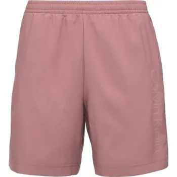Pánské kraťasy Pánské kraťasy Calvin Klein WO - SHORT 7" INSEAM S Růžová