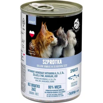 Krmivo pro kočku Pet Republic krmivo pro kočky kousky se šprotkami 400 g