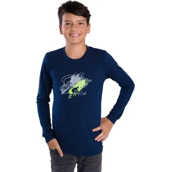 Chlapecké triko Betty mode Just - tmavě modré