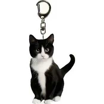 Přívěsek na klíče s kočkou