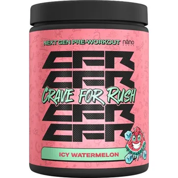 Anabolizér Nanosupps Crave For Rush (400 g, Icy Watermelon)