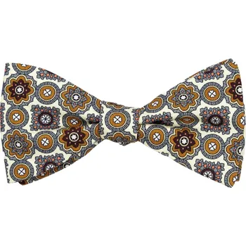 Motýlek Bubibubi Krémový hedvábný motýlek Alba