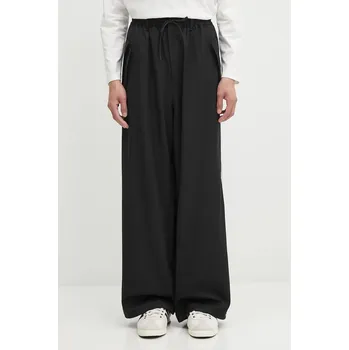 Pánské kalhoty Kalhoty s vlnou Y-3 Refined Wool, L, černá, 99X