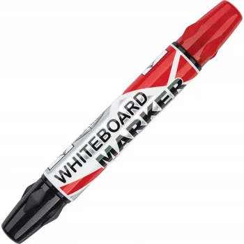 Oboustranný popisovač na tabuli, stíratelný za sucha, černý Centrum 1 ks