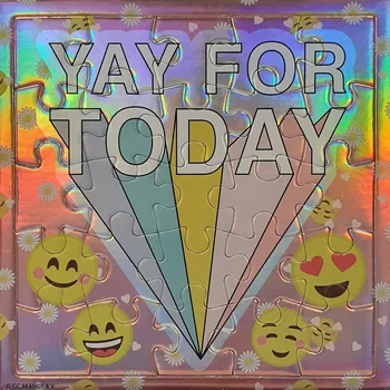 Puzzle card PEPPA PIG - 25dílků+přání+obálka