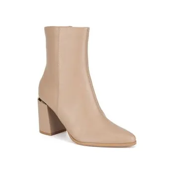 Dámské kozačky Polokozačky Nine West WFA3000-1 Béžová 40