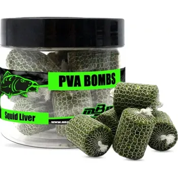 PVA Plněné PVA punčochy Squid Liver (Vynikající na krátké chytání.)