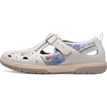 Dámské polobotky JANA SHOES NĚMECKO Boty Jana 669 bílé dámské děrované polobotky Velikost: 39