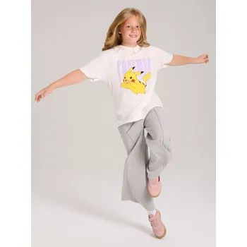 Sinsay - Tričko Pokémon - krémová - 073FA-01X - 073FA-01X-158