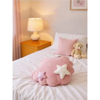 Polštář Sinsay - Polštář s 3D prvky ve tvaru mušle - pastelová růžová - 917GJ-03X - 917GJ-03X-ONE