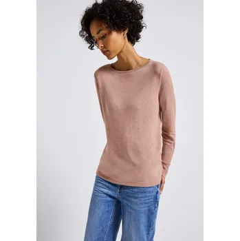Dámský svetr Dámský svetr Street One 303282 Barva: Cihlová, Velikost: 36