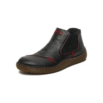 Dámská zimní obuv Rieker Kotníková obuv s elastickým prvkem CEO-L8491-00 Černá 40