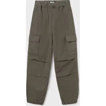 Chlapecké kalhoty Mayoral Kalhoty s kapsami 7575 barva: zelená, Rozměr: 140 (10 let)