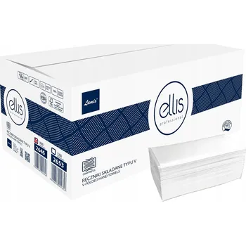 Papírový ručník Papírové ručníky Ellis Professional skládané, 3000 ks