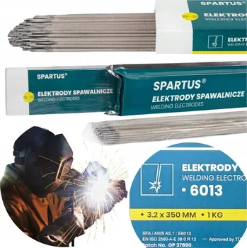 Příslušenství ke svářečce Elektrody pro ocel, Spartus MMA 3.2/350 1kg, rutilové polské, Levné, kvalitní