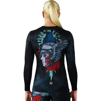 Rashguard Dámský rashguard Ground Game VALKYRIA - dlouhé rukávy Velikost: XS
