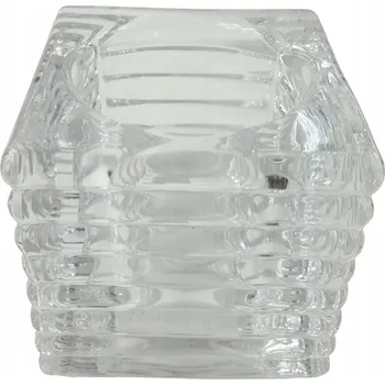 Svícen Skleněný svícen na čajovou svíčku, dekorativní skleněné svícny