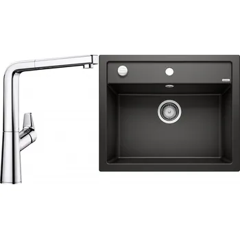 Granitový dřez Set RS Blanco Dalago 6 + Blanco Avona-S (bílá + chrom)