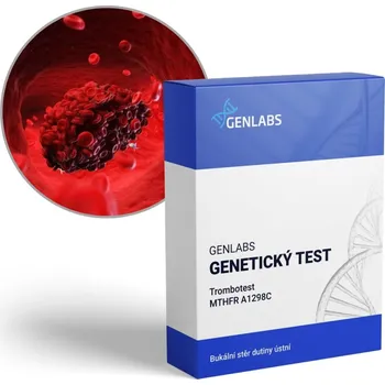 Diagnostický test GENLABS 1x Trombotest / MTHFR A1298C