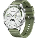 Huawei Watch GT 4/46mm/Silver/Elegant Band/Green, 55020BGV