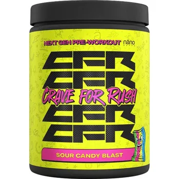 Anabolizér Nanosupps Crave For Rush (400 g, Sour Candy Blast)