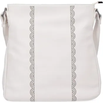 Kabelka CARMELO Dámská crossbody kabelka 4178 krémová
