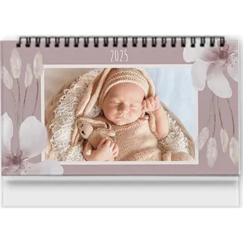 Fotokalendář Stolní fotokalendář z vlastních fotek, Týdenní, Kvalitní papír i tisk, Jednoduchá tvorba. Motiv Painting flower