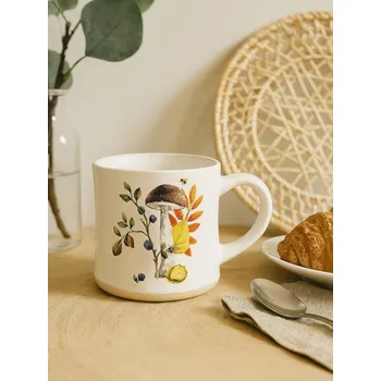 Sinsay - Hrnek s potiskem hub - hnědá - 057GI-88X - 057GI-88X-ONE