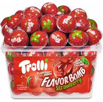 Bonbon Trolli Flavor bomb Strawberry 1128g