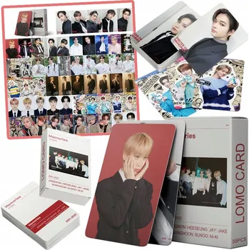 Obraz 55 SZT NOWY IDOL ALBUM PERIFERNÍ PLAKATÓW ZDJĘĆ KART LOMO E POSLEDNÍ VZPOMÍNKY