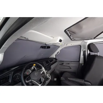 Příslušenství ke karavanu Tepelně ztmavovací šedá, VW CADDY <2020, kabina řidiče 3 kusy.