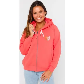 Pánská móda Mikina Rip Curl GALICIA FULL ZIP FLEECE Watermelon velikost L