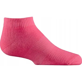WrightSock Coolmesh II Low S 34–37 Růžová – Běžecké ponožky Vyrobeno v USA