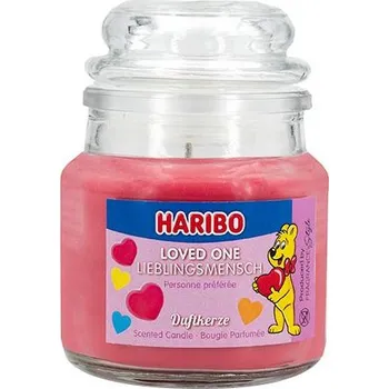 Svíčka Haribo svíčka malá Loved One, 85 g