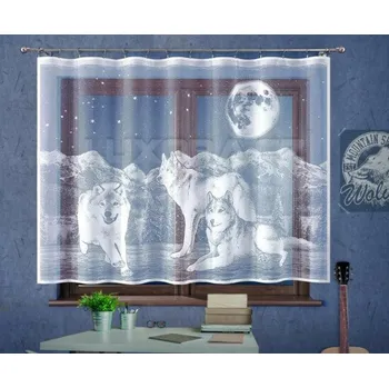 Dekorativní polštářek VLCI záclona - 150 x 250 cm