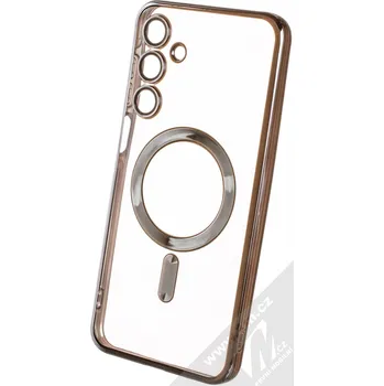 Pouzdro na mobilní telefon 1Mcz MagLuxury TPU ochranný kryt s MagSafe pro Samsung Galaxy A16 4G/5G, černá