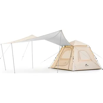 Stan Naturehike samorozkládací stan Ango2 + přístřešek - vanilkový (pro dvě osoby)