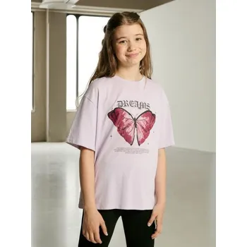 Sinsay - Tričko - levandulová - 982ET-04X - 982ET-04X-158