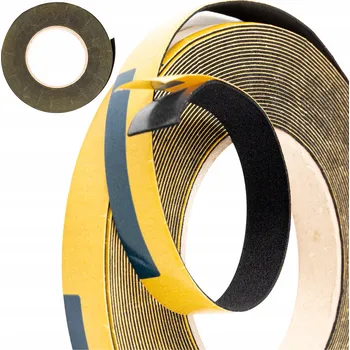 Lepicí páska Těsnicí páska EPDM izolace 1mm x 15mm x 10m Bitmat samolepicí