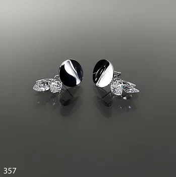 Náušnice Ocelové náušnice č.357