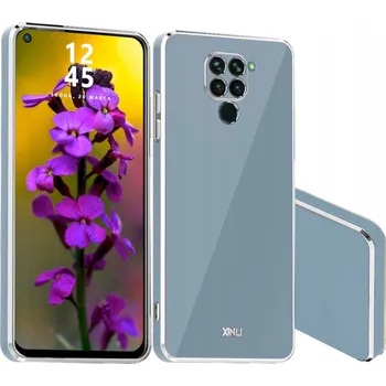 Pouzdro na mobilní telefon Zadní Kryt RCBR pro Xiaomi Redmi Note 9 GLAMOUR COLOR CASE šedý